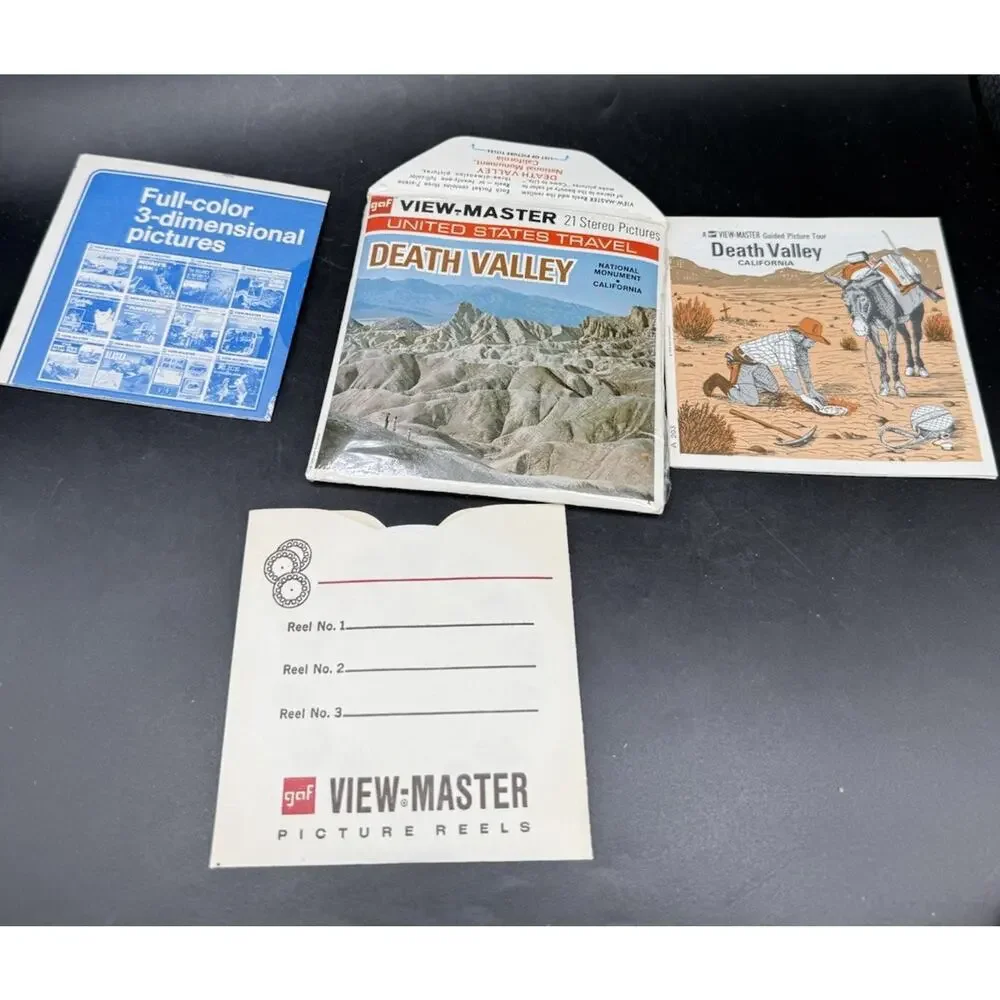 1970 GAF View-Master Death Valley National Monument California 3 Reel Pack